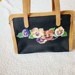 Phillippe hand painted shoulder bag
